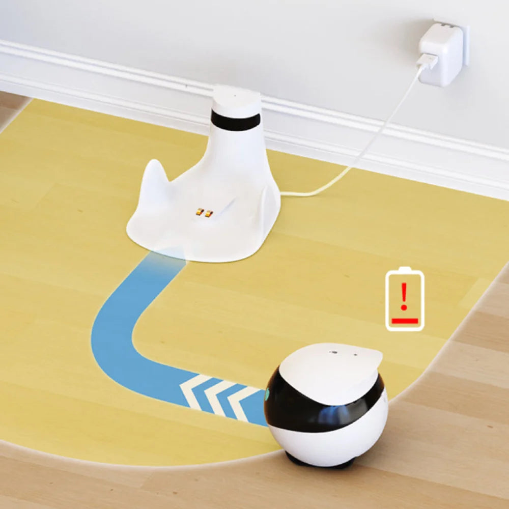 Enabot EBO SE Camera Robot for Dog Cat Baby 1080P Wifi 2.4G 5G 360° Home Pet Camera Startlight Night Vision