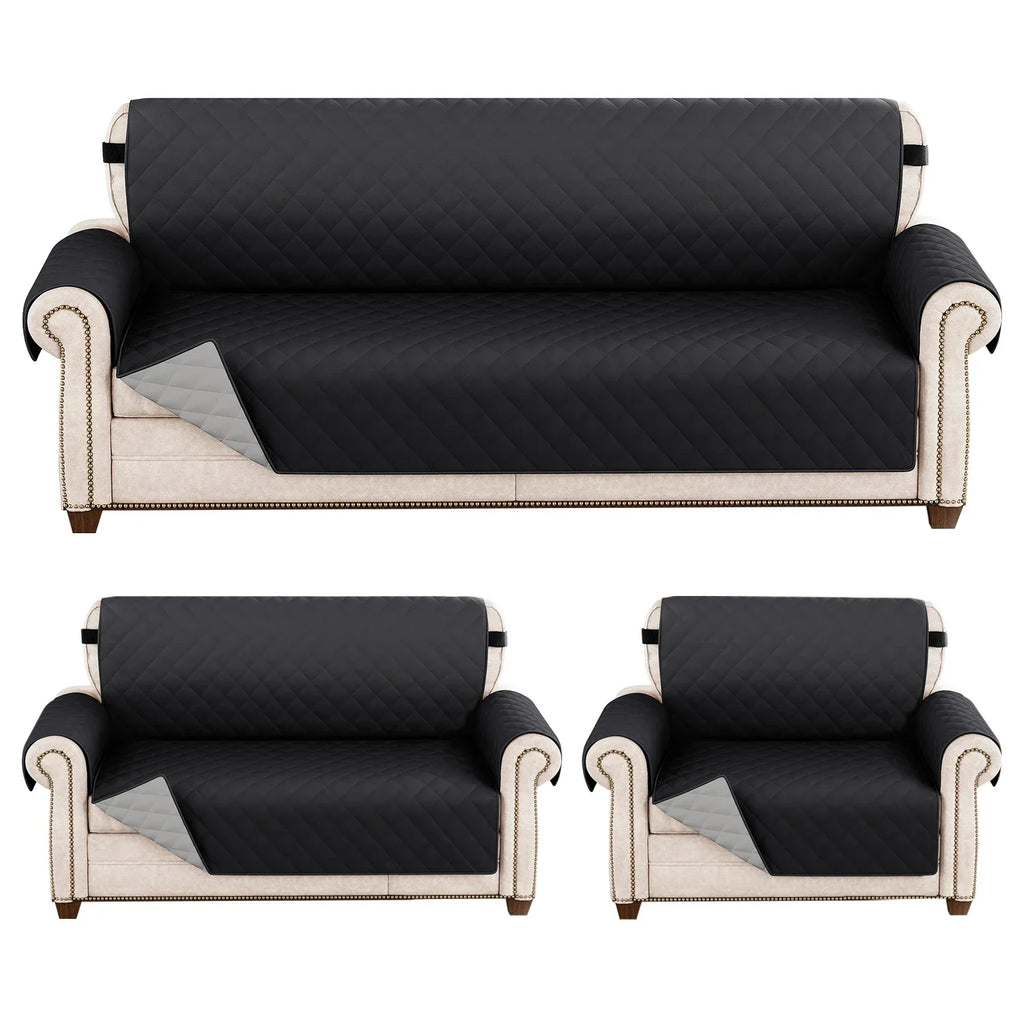 1pc Waterproof Pet-Friendly Sofa Cover with Diamond Pattern Design - Easy Clean, Modern Slipcover for Living Room & Office Decor