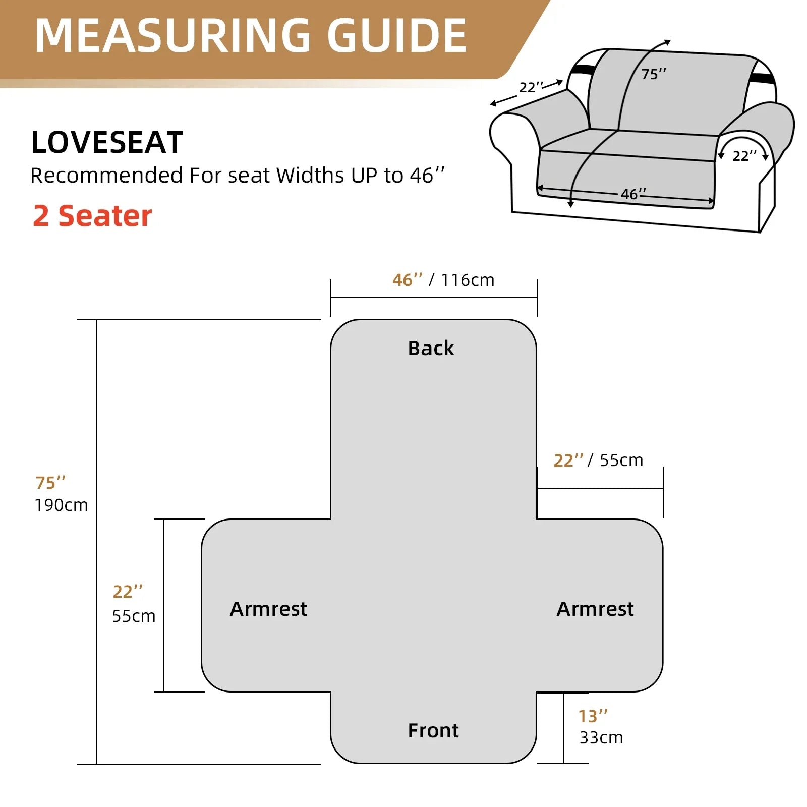 1pc Waterproof Pet-Friendly Sofa Cover with Diamond Pattern Design - Easy Clean, Modern Slipcover for Living Room & Office Decor