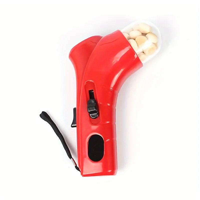 Dog Food Launcher Snack Feeder Pet Training Reward Toy Puppy Kitten Outdoor Interactive Plaything Pet Supplies Fun Beach Toys