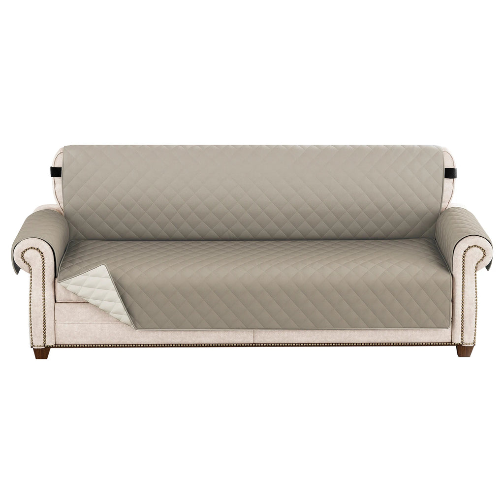 1pc Waterproof Pet-Friendly Sofa Cover with Diamond Pattern Design - Easy Clean, Modern Slipcover for Living Room & Office Decor