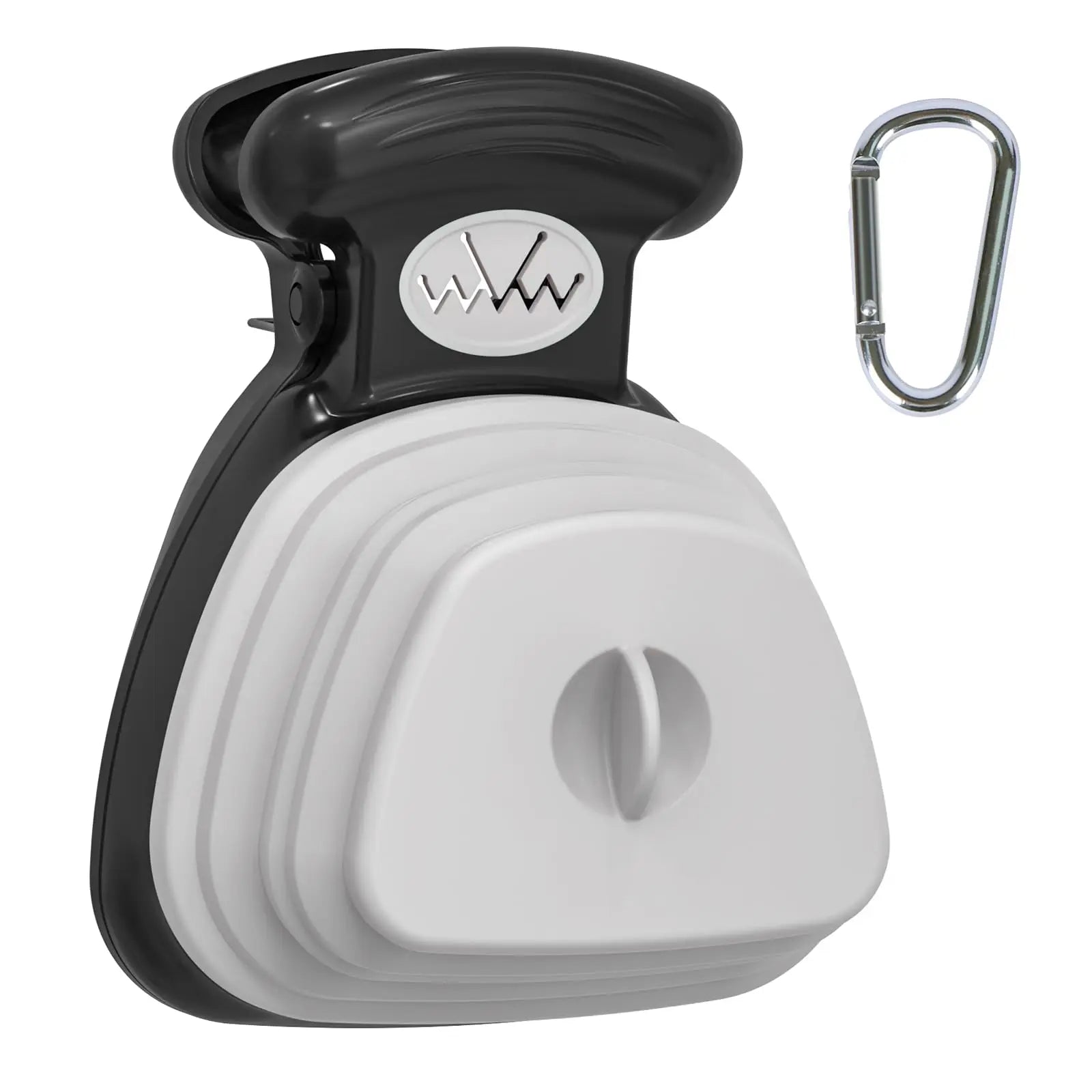 Superdesign Dog Poop Scooper - Suitable for Small and Large Dogs, for Yard and Walking, Adjustable Leather and Bag Attachment, Perfect for Travel and Camping