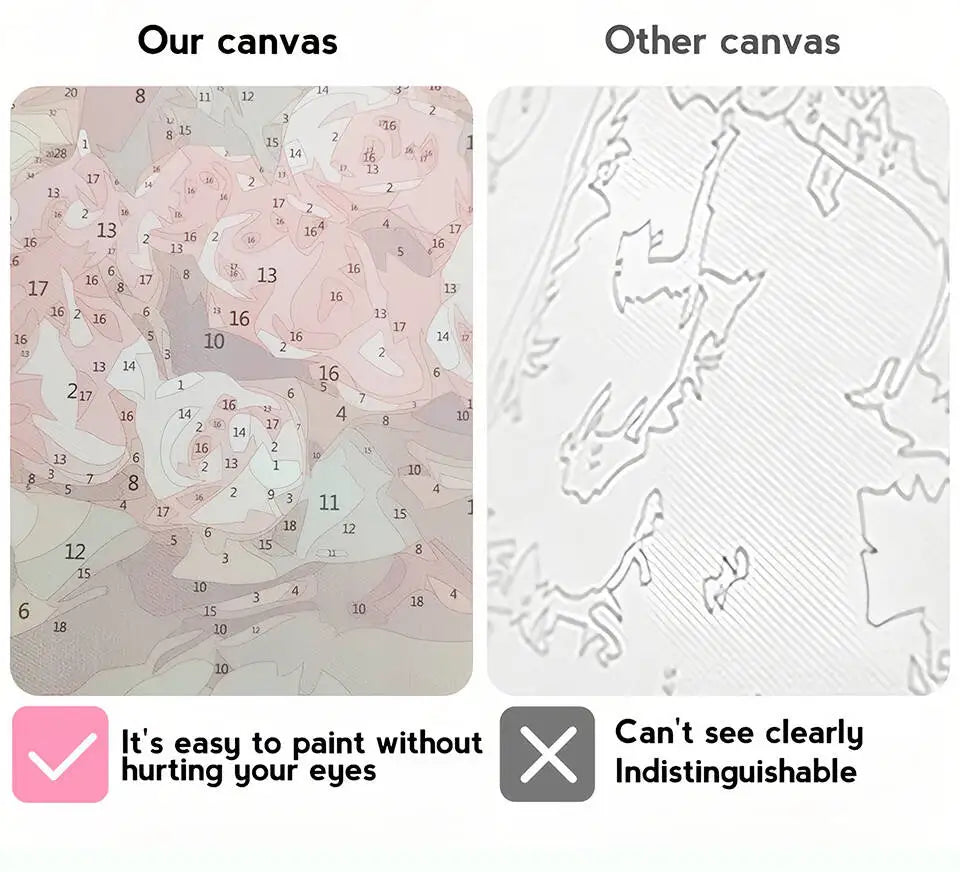 DIY Coloring By Numbers Dog Digital Oil Painting Animal Puppy Paint By Number Kits Picture Artcraft On Canvas Handpainted Gift
