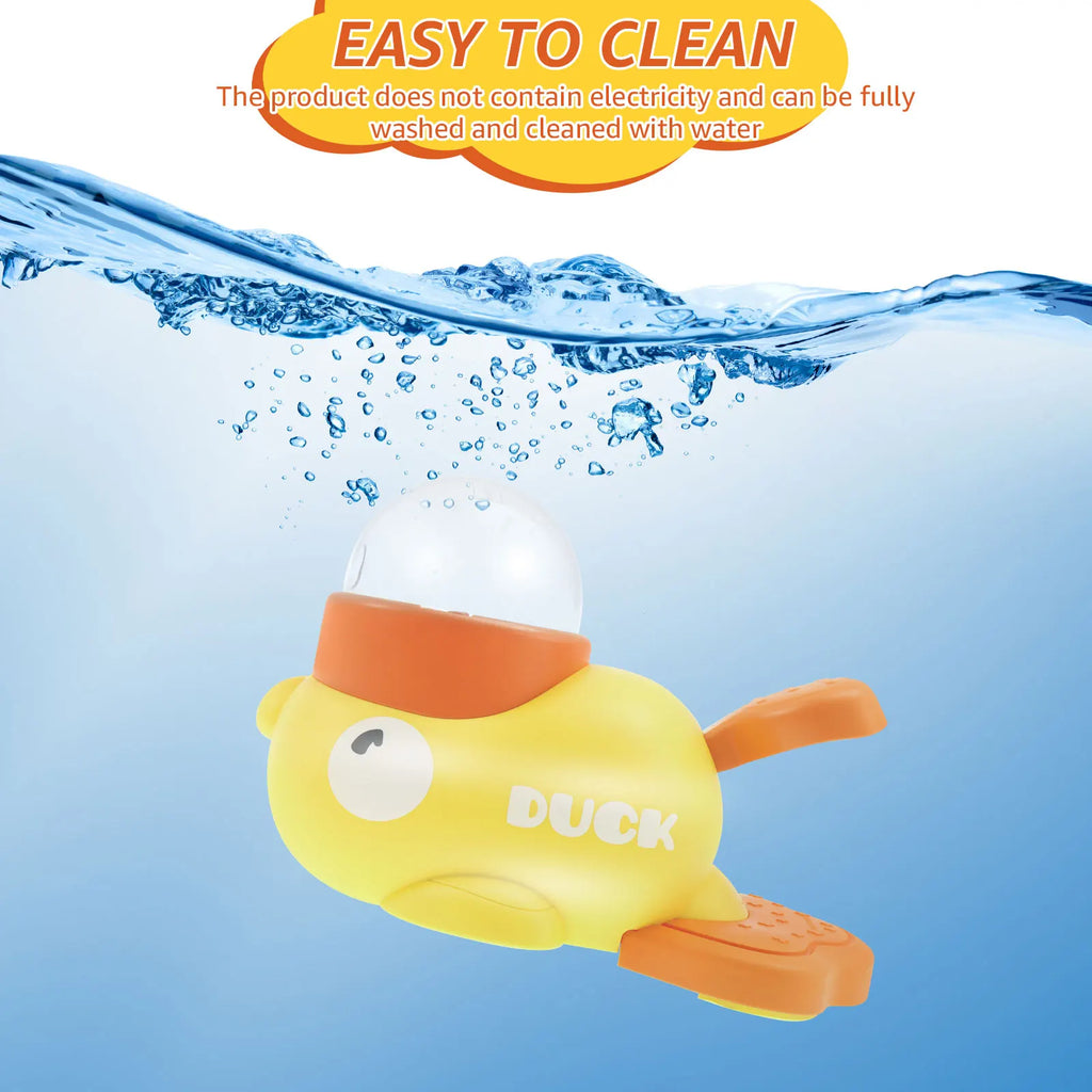 Interactive Duck Shaped Dog Slow Feeder Washable Automatic Dog Feeder Toy with 3 Food Outlet Size for Pets Food Dispenser