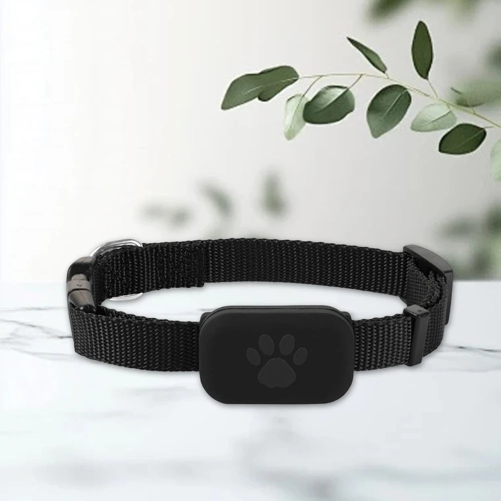 Pet GPS Tracker with Adjustable Collar Smart Pet Locator Cat Tracker for Dogs & Cats (Compatible with iOS/Android)